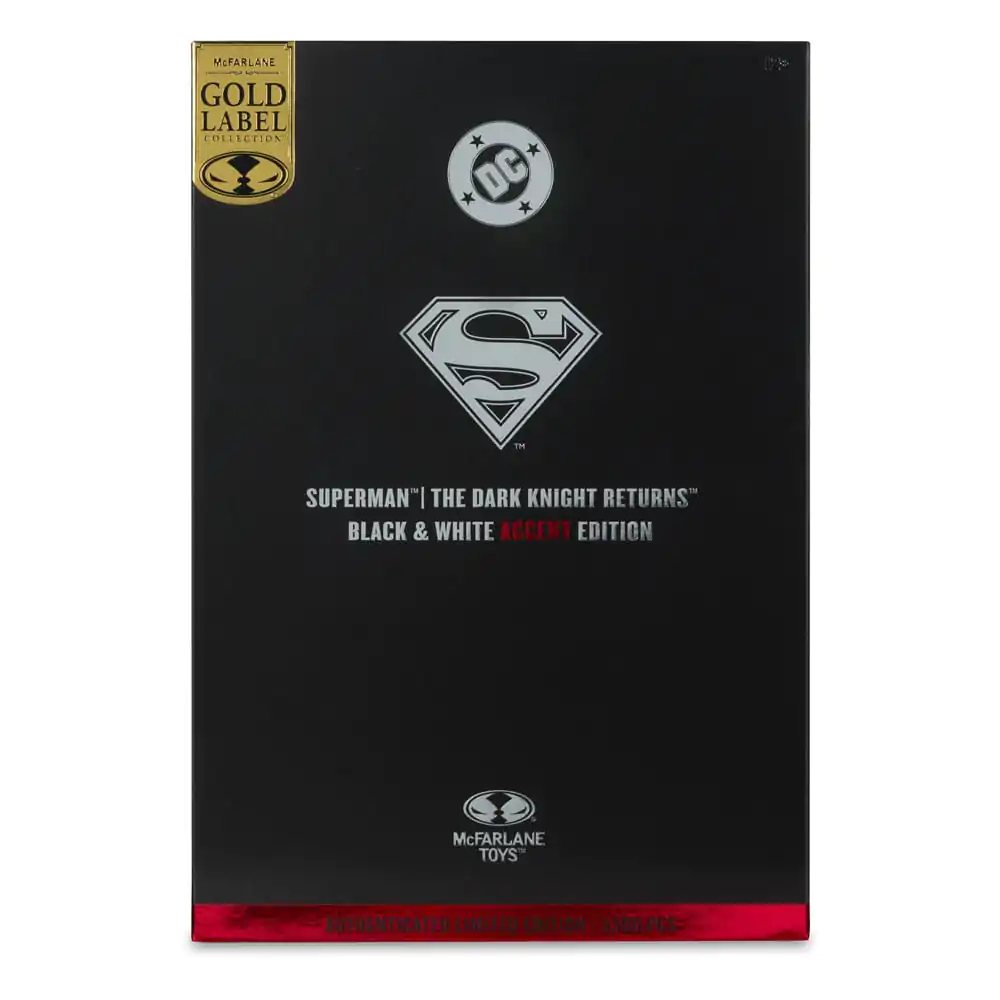 DC Multiverse Akční figurka Superman (The Dark Knight Returns) (Black & White Accent Edition) (Gold Label) 18 cm fotografii produktu