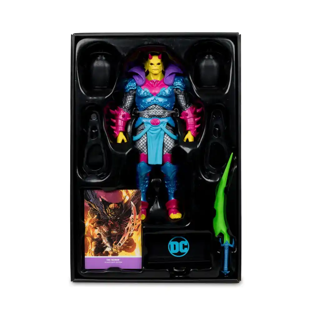 DC Multiverse akční figurka The Demon (Demon Knights) Black Light Edition (Gold Label) 18 cm fotografii produktu