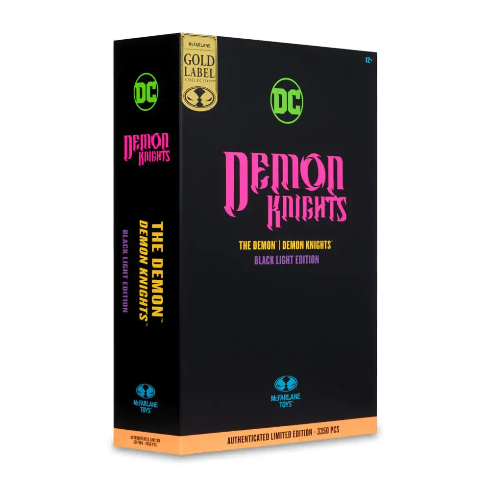 DC Multiverse akční figurka The Demon (Demon Knights) Black Light Edition (Gold Label) 18 cm fotografii produktu