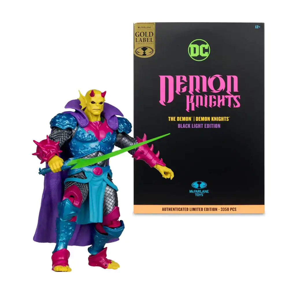 DC Multiverse akční figurka The Demon (Demon Knights) Black Light Edition (Gold Label) 18 cm fotografii produktu