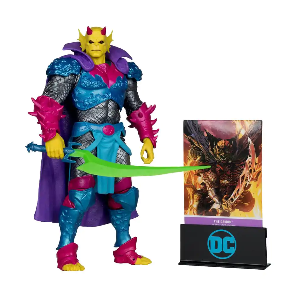 DC Multiverse akční figurka The Demon (Demon Knights) Black Light Edition (Gold Label) 18 cm fotografii produktu