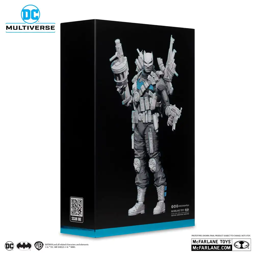 DC Multiverse Akční figurka The Grim Knight (Dark Nights Metal) (Black & White Accent Edition) (Gold Label) 18 cm fotografii produktu