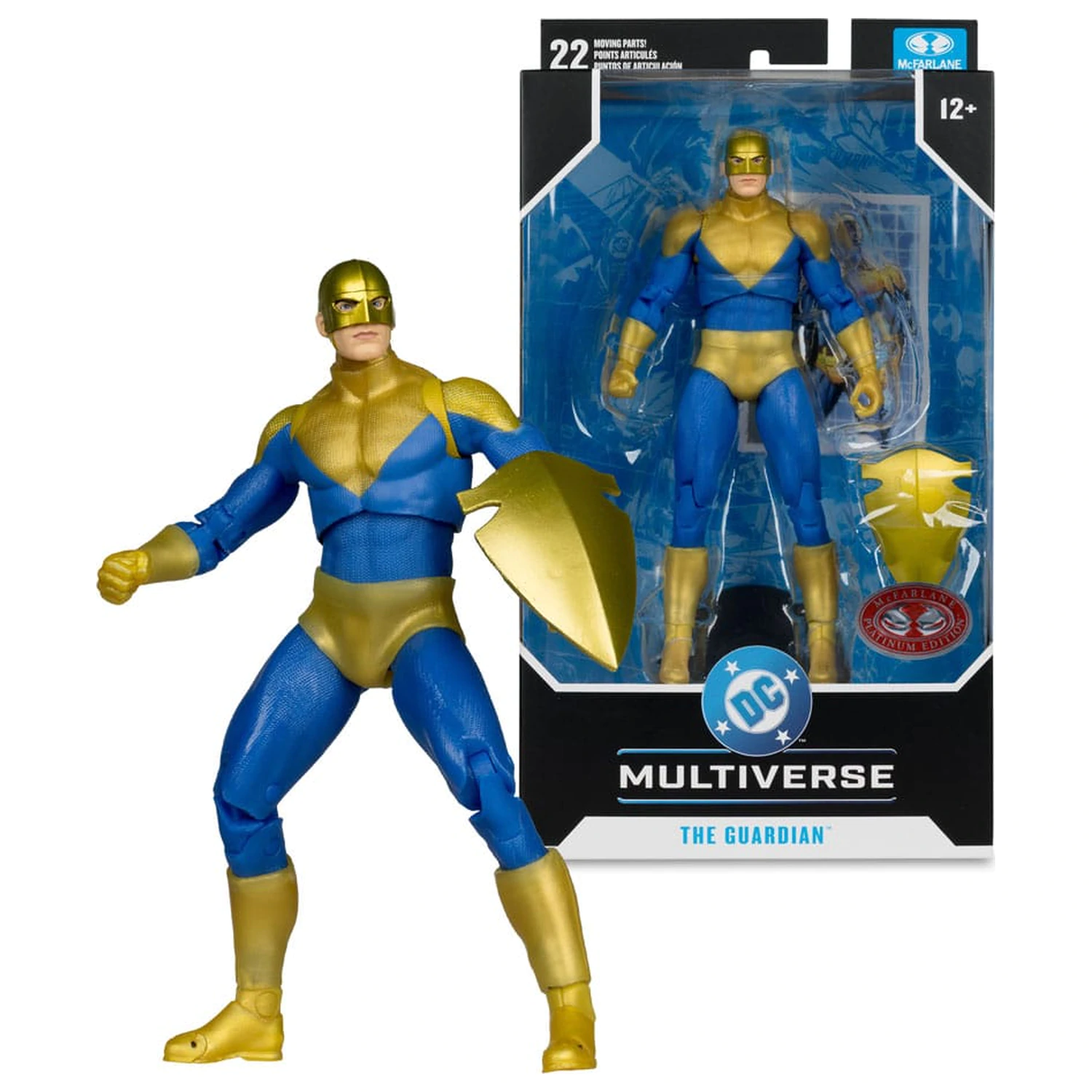 DC Multiverse akční figurka The Guardian (Red Platinum Edition) 18 cm fotografii produktu