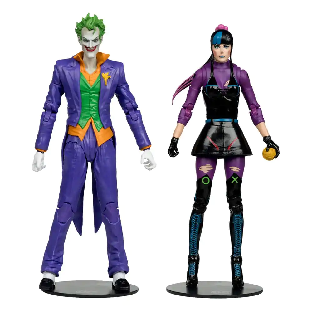 DC Multiverse Akční Figurky Balení 2 The Joker & Punchline 18 cm fotografii produktu