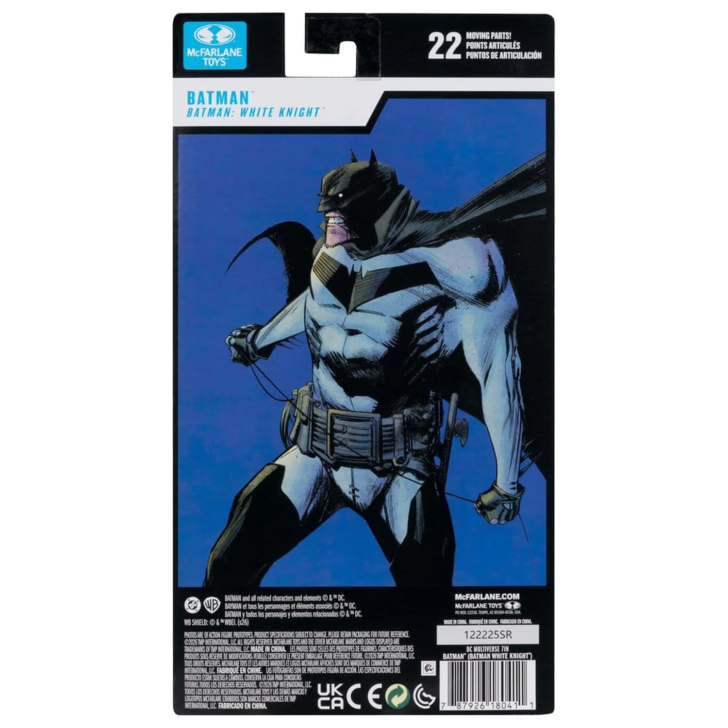 DC Multiverse Akční figurka White Knight Batman (Blister Card) 18 cm fotografii produktu