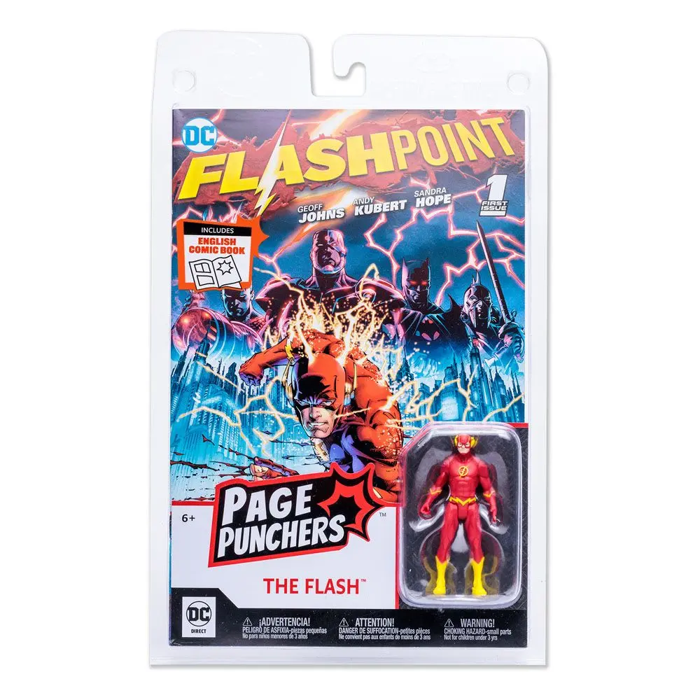 Akční figurka DC Page Punchers The Flash (Flashpoint) 8 cm fotografii produktu