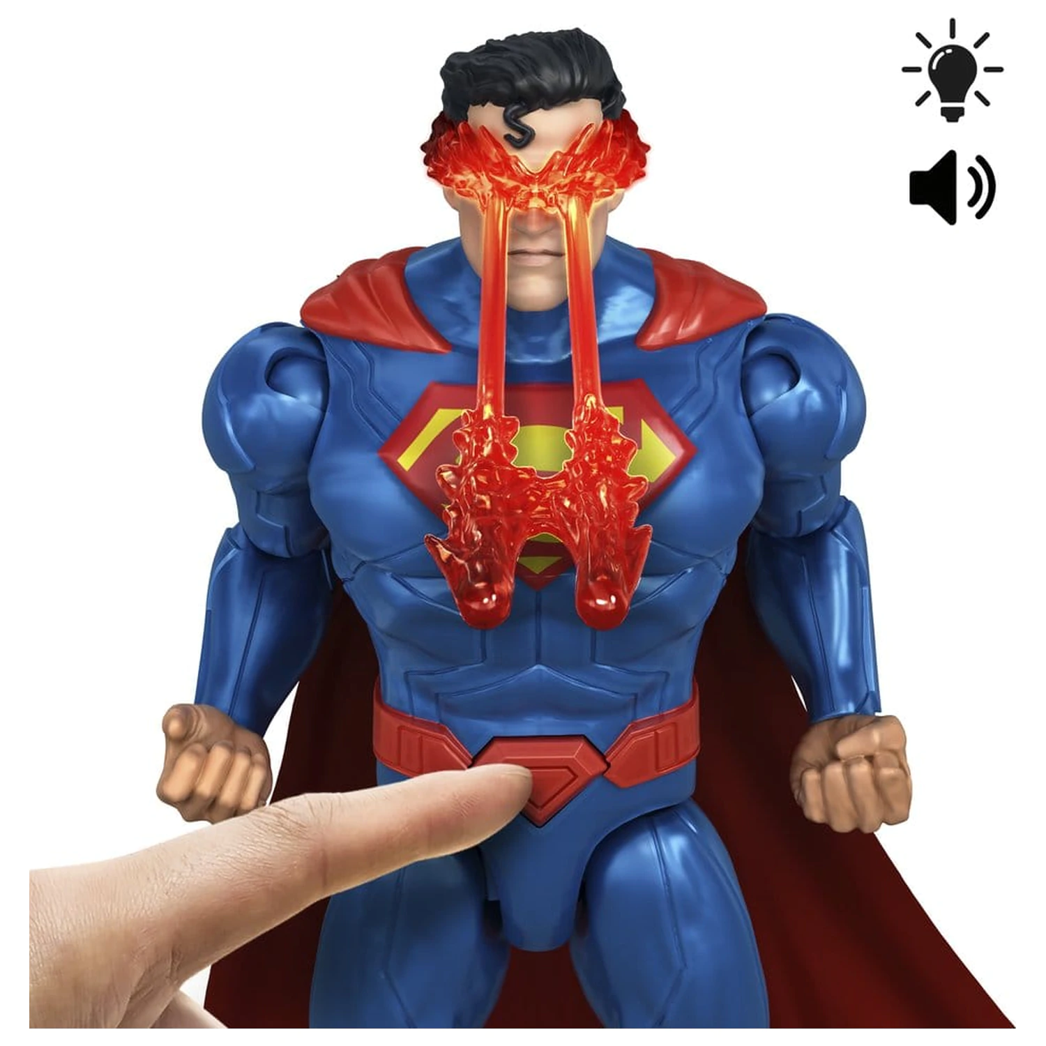DC Premier akční figurka se zvukem a světlem Heat Vision Superman 16 cm fotografii produktu