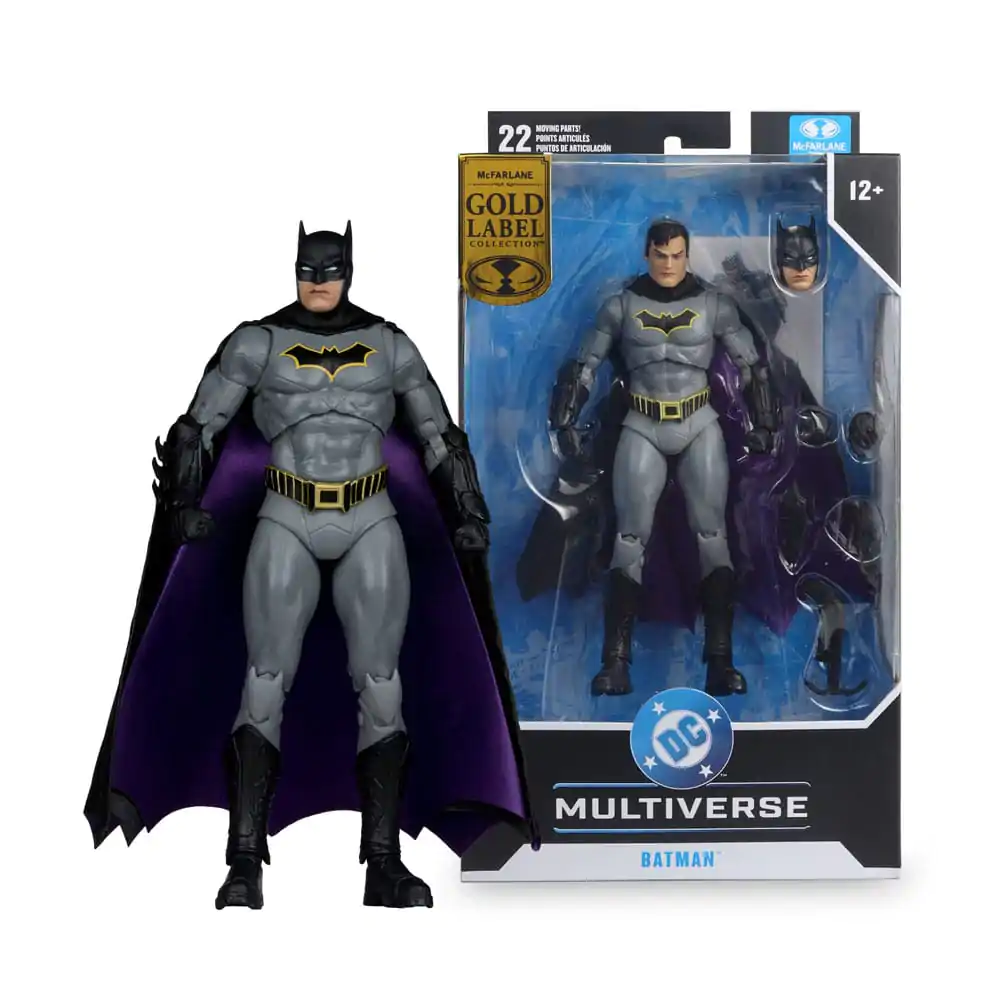 DC Rebirth DC Multiverse Akční figurka Batman (Gold Label) 18 cm fotografii produktu