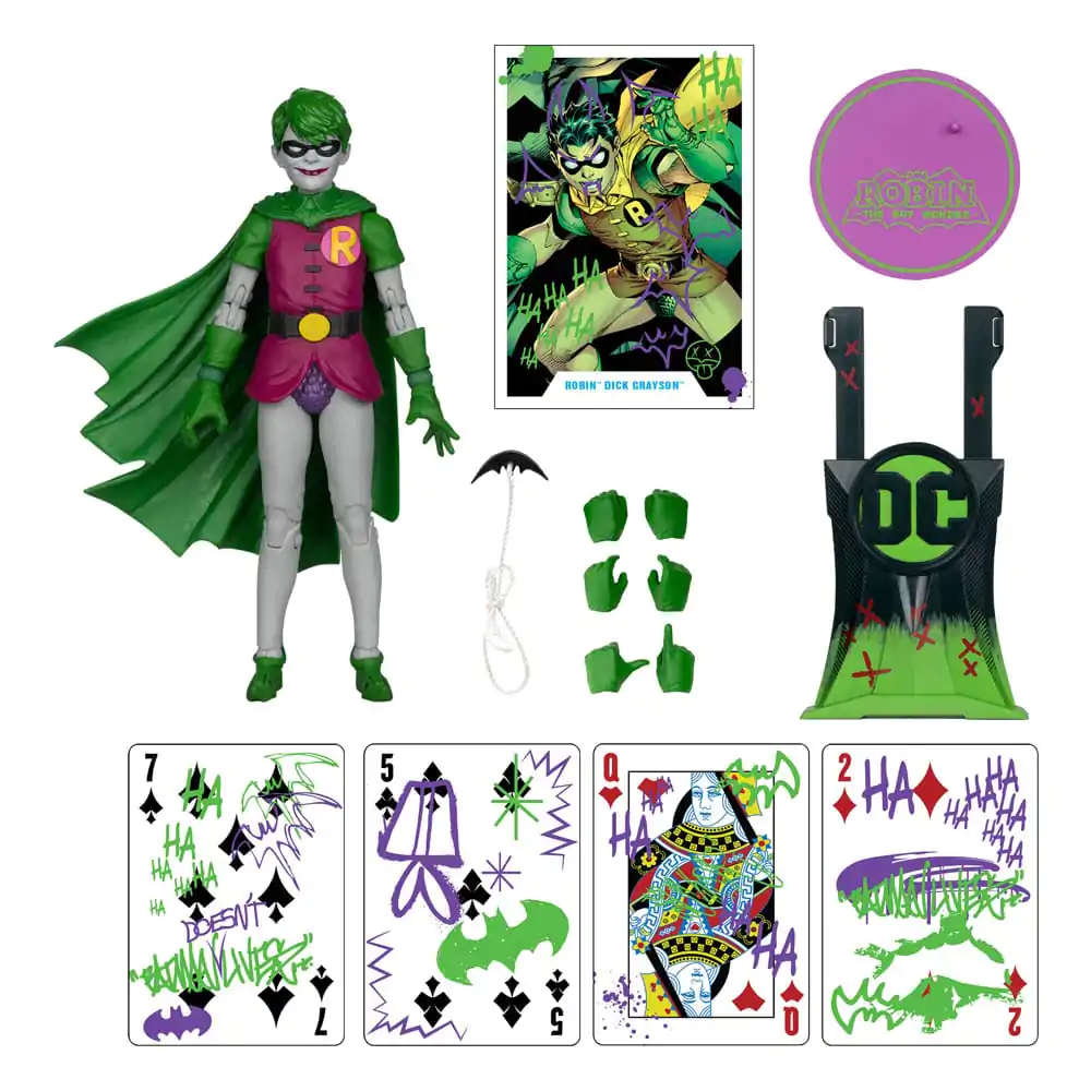 DC Rebirth DC Multiverse Akční figurka Robin (Dick Grayson) (Jokerized) (Gold Label) 18 cm fotografii produktu