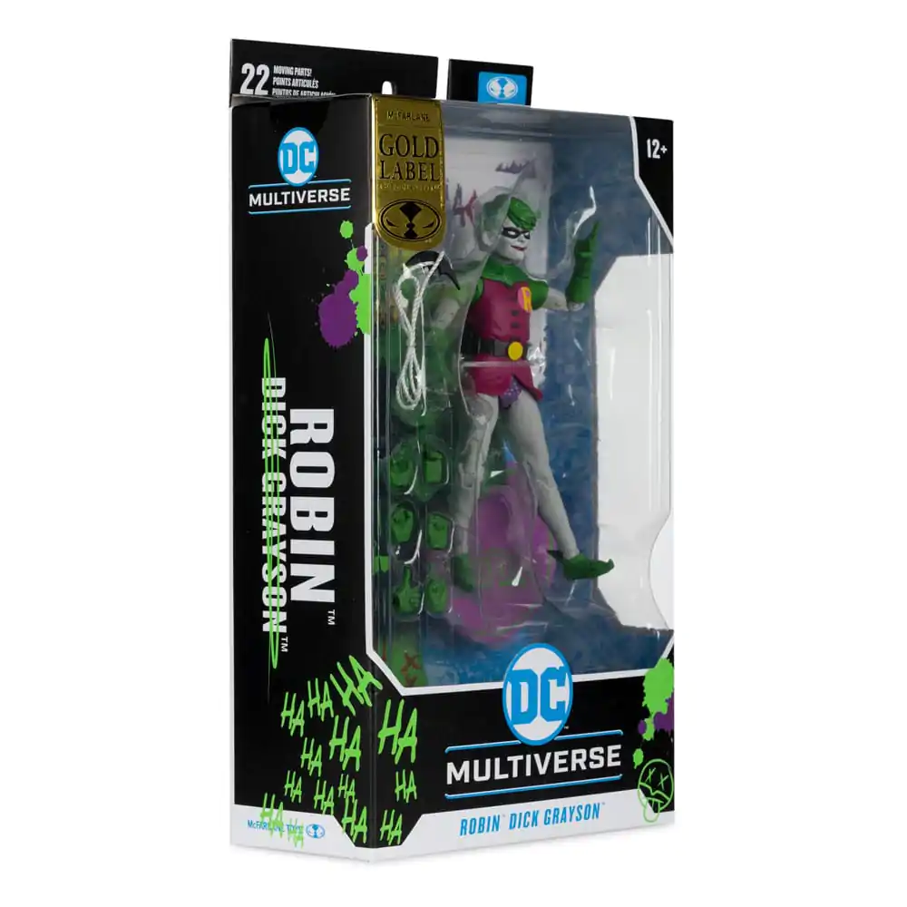 DC Rebirth DC Multiverse Akční figurka Robin (Dick Grayson) (Jokerized) (Gold Label) 18 cm fotografii produktu