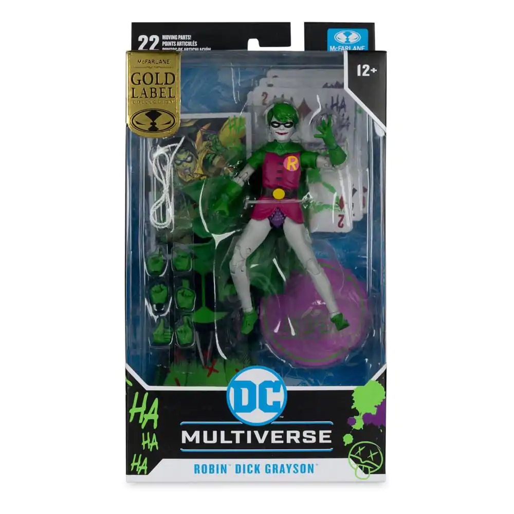 DC Rebirth DC Multiverse Akční figurka Robin (Dick Grayson) (Jokerized) (Gold Label) 18 cm fotografii produktu