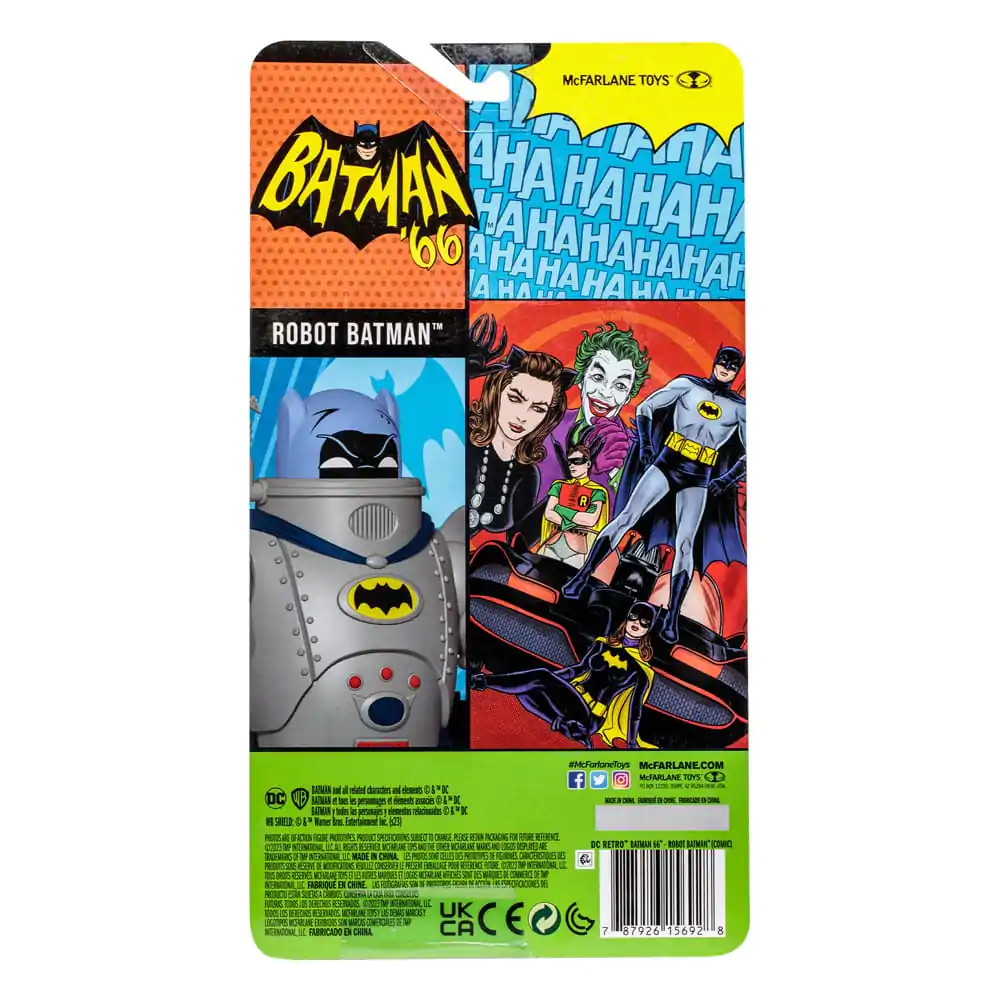 DC Retro akční figurka Batman 66 Robot Batman (Comic) 15 cm fotografii produktu