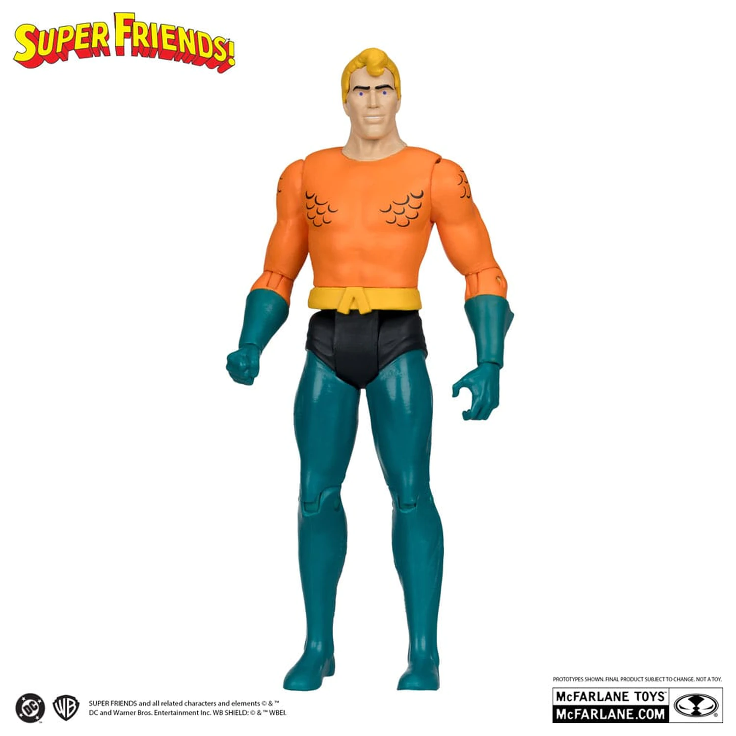 DC Retro Super Friends akční figurka Aquaman 15 cm fotografii produktu