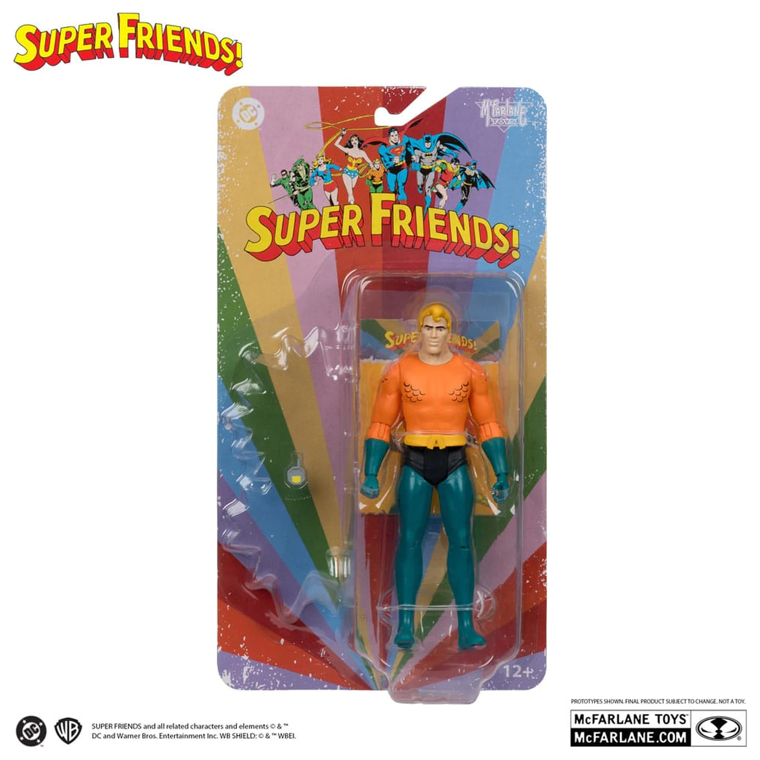 DC Retro Super Friends akční figurka Aquaman 15 cm fotografii produktu