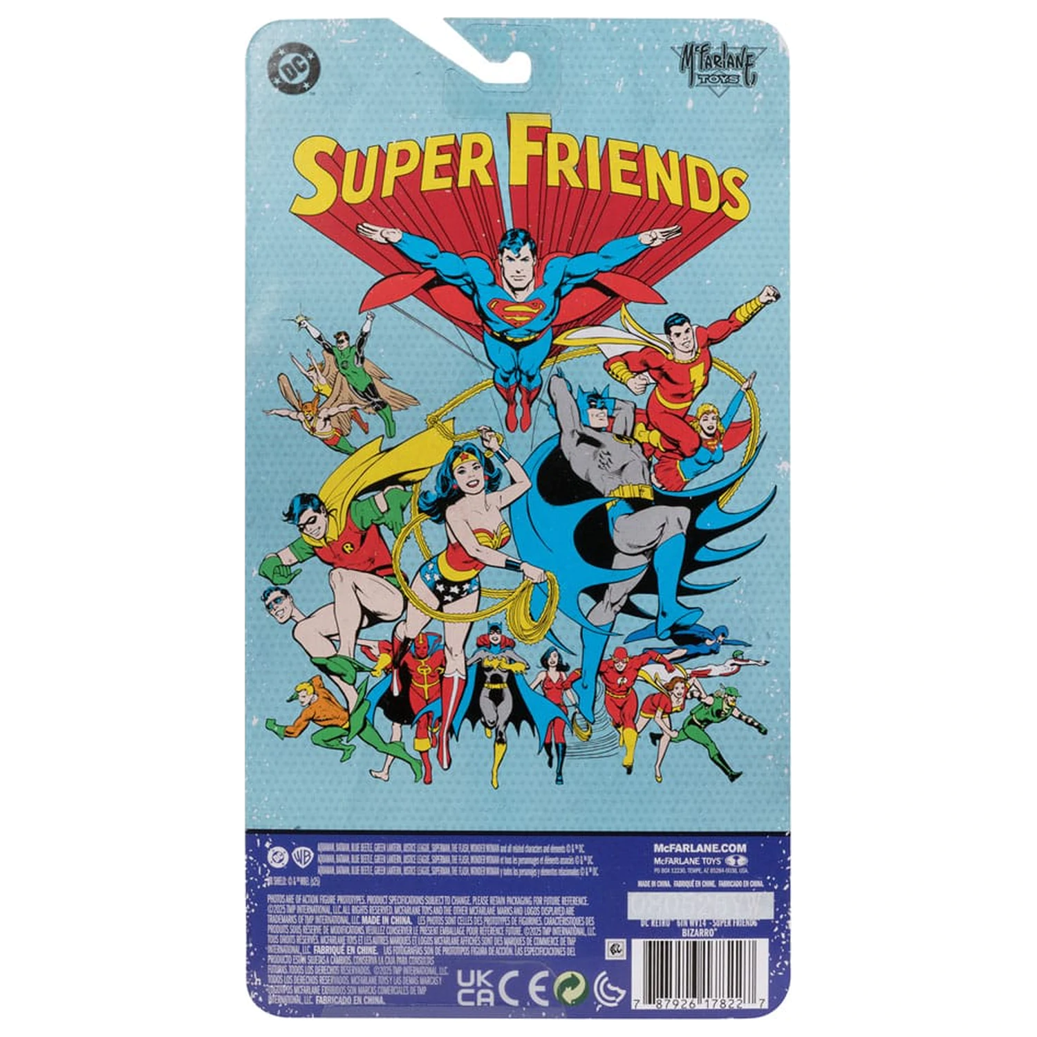 DC Retro Super Friends akční figurka Bizarro 15 cm fotografii produktu