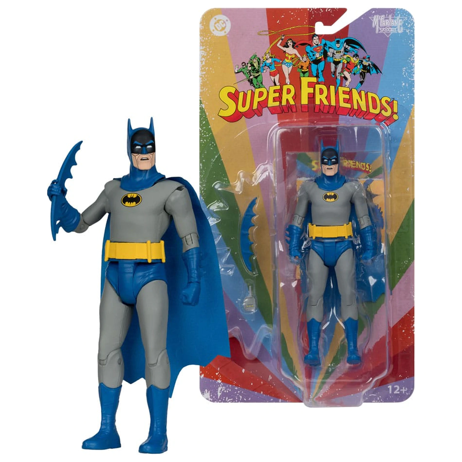 DC Retro Super Friends akční figurka Bizarro Batman 15 cm fotografii produktu