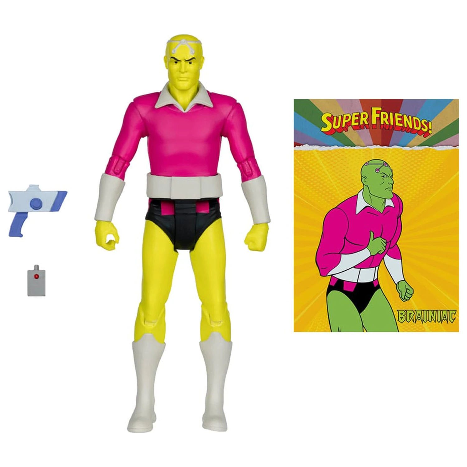 DC Retro Super Friends akční figurka Brainiac 15 cm fotografii produktu