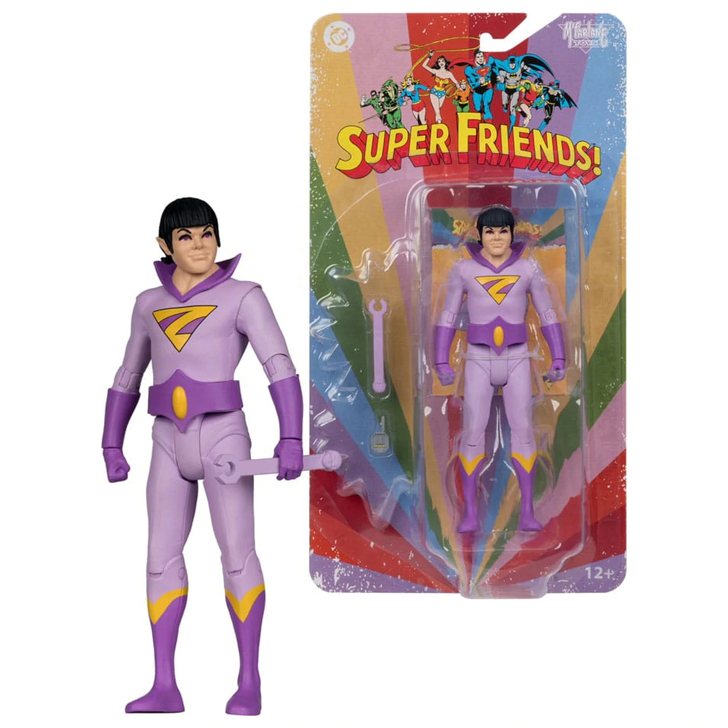 DC Retro Super Friends akční figurka Zan 15 cm fotografii produktu