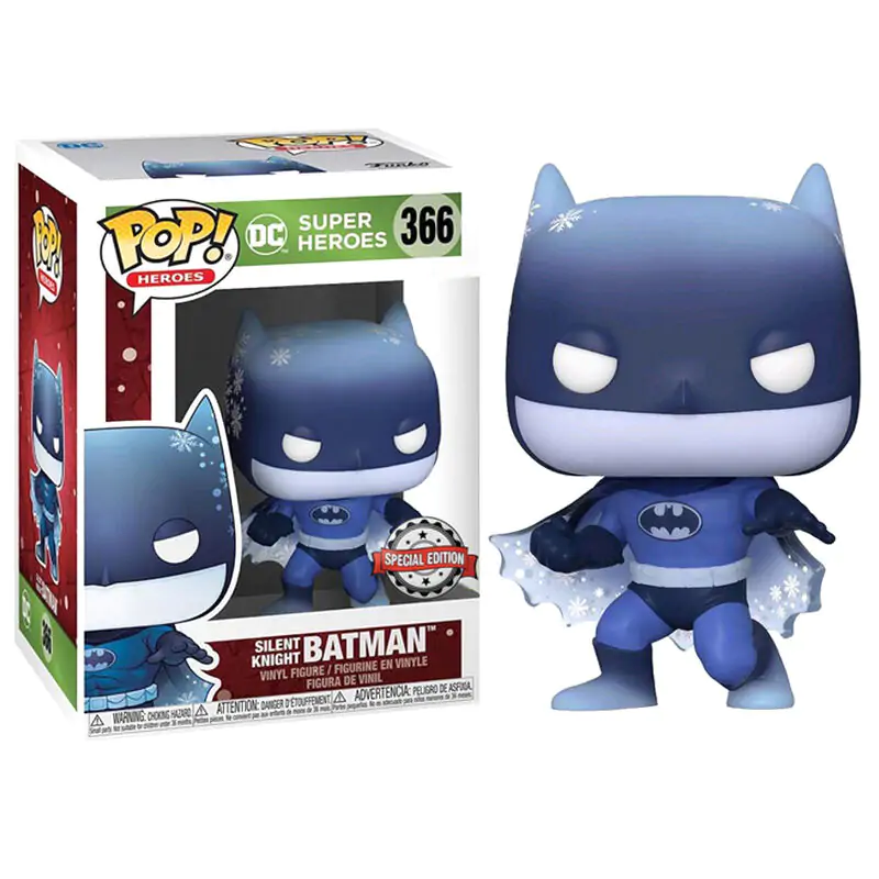 DC Super Heroes POP! Heroes Vinylová figurka Tichý rytíř Batman Exkluzivně 9 cm fotografii produktu