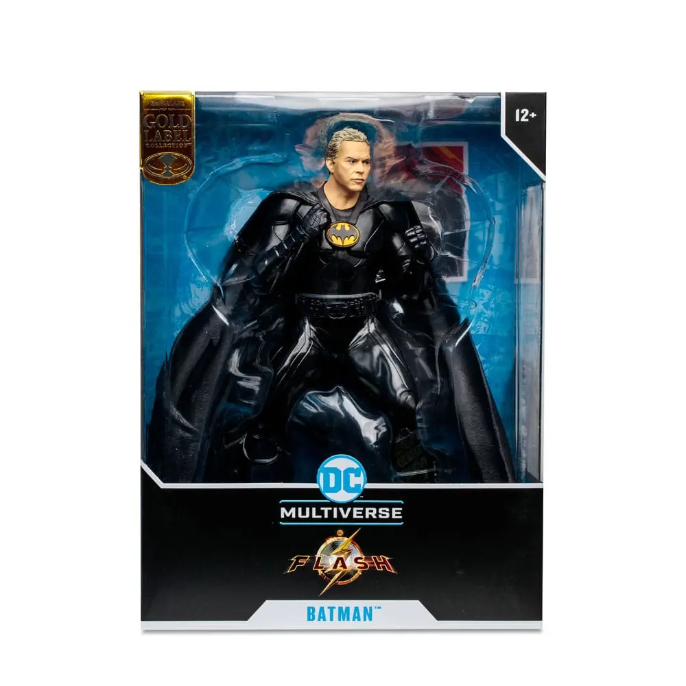 DC The Flash Movie Socha Batman Multiverse Unmasked (Gold Label) 30 cm fotografii produktu