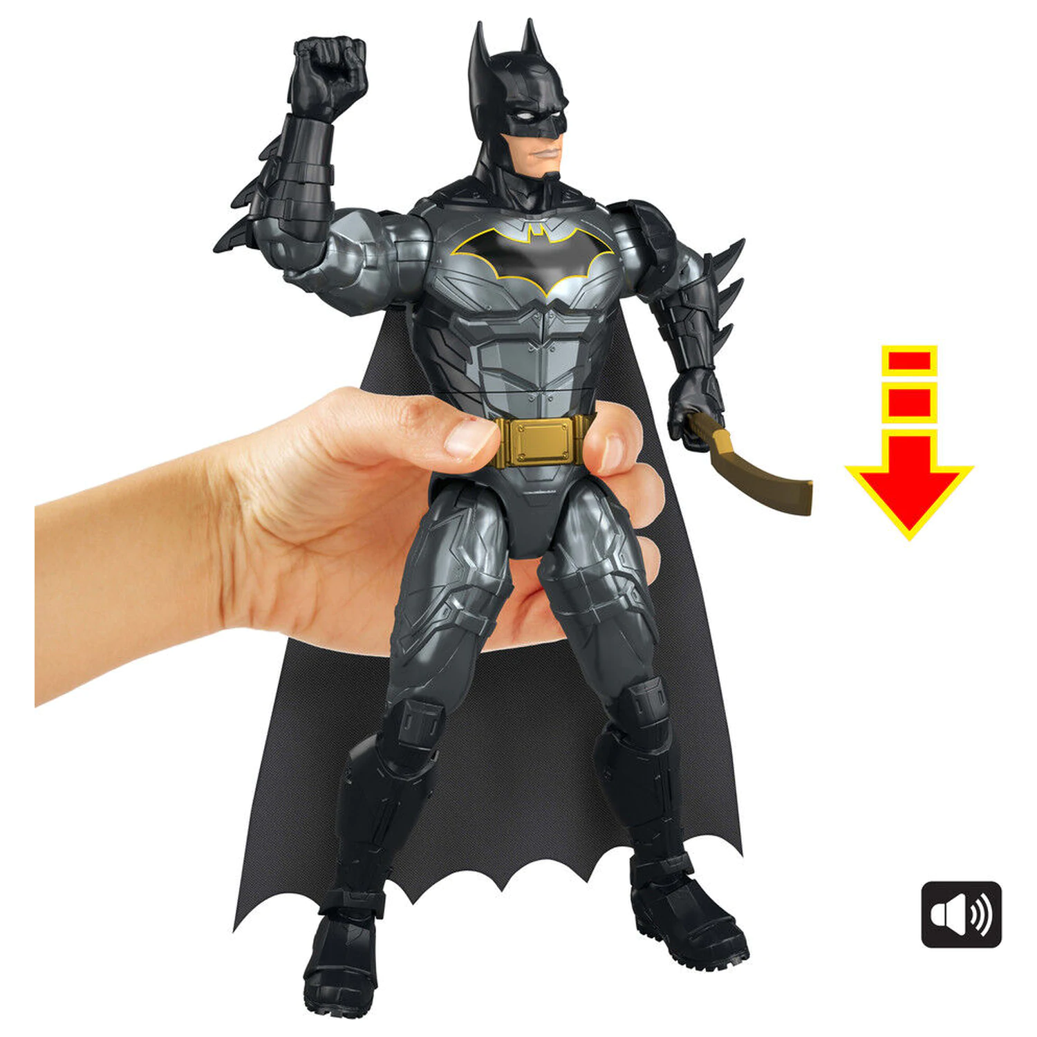 DC Universe Batman zvuková figurka 30cm fotografii produktu