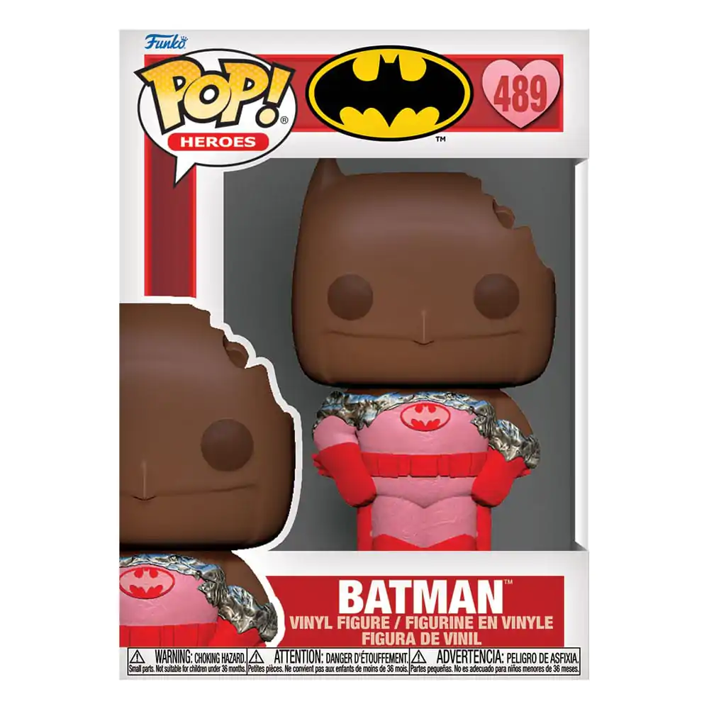 DC Valentines POP! Heroes Vinylová figurka Batman (Val Choc) 9 cm fotografii produktu
