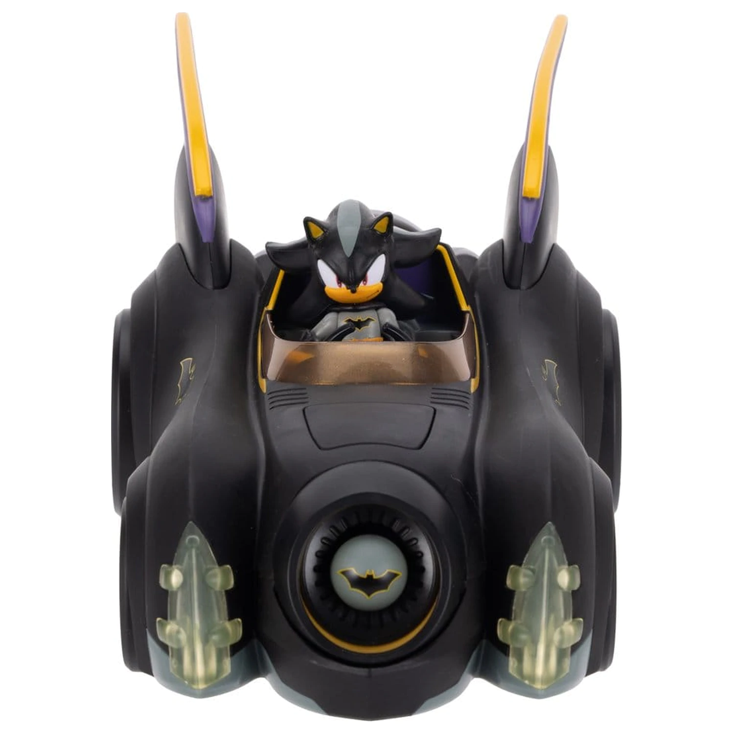DC x Sonic - The Hedgehog akční figurka s vozidlem Shadow Batman & Batmobile 6 cm fotografii produktu
