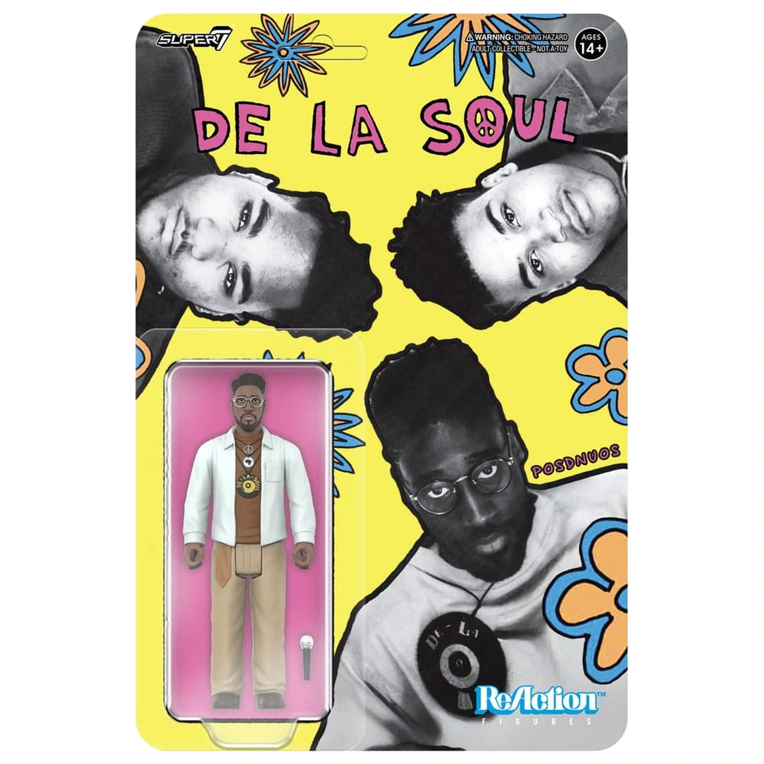 De La Soul ReAction akční figurka Wave 01 Kelvin "Posdnuos" Mercer (Me, Myself & I) fotografii produktu
