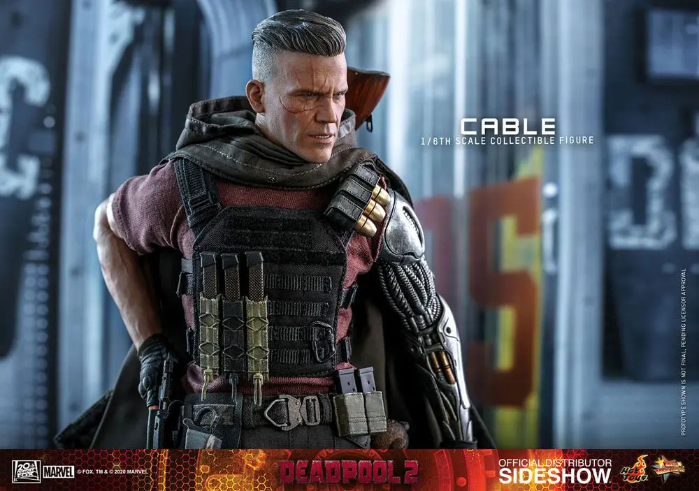 Deadpool 2 Movie Masterpiece akční figurka 1/6 Cable 30 cm fotografii produktu