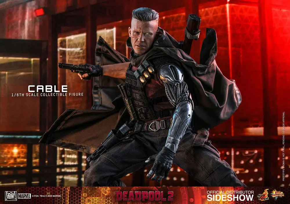 Deadpool 2 Movie Masterpiece akční figurka 1/6 Cable 30 cm fotografii produktu