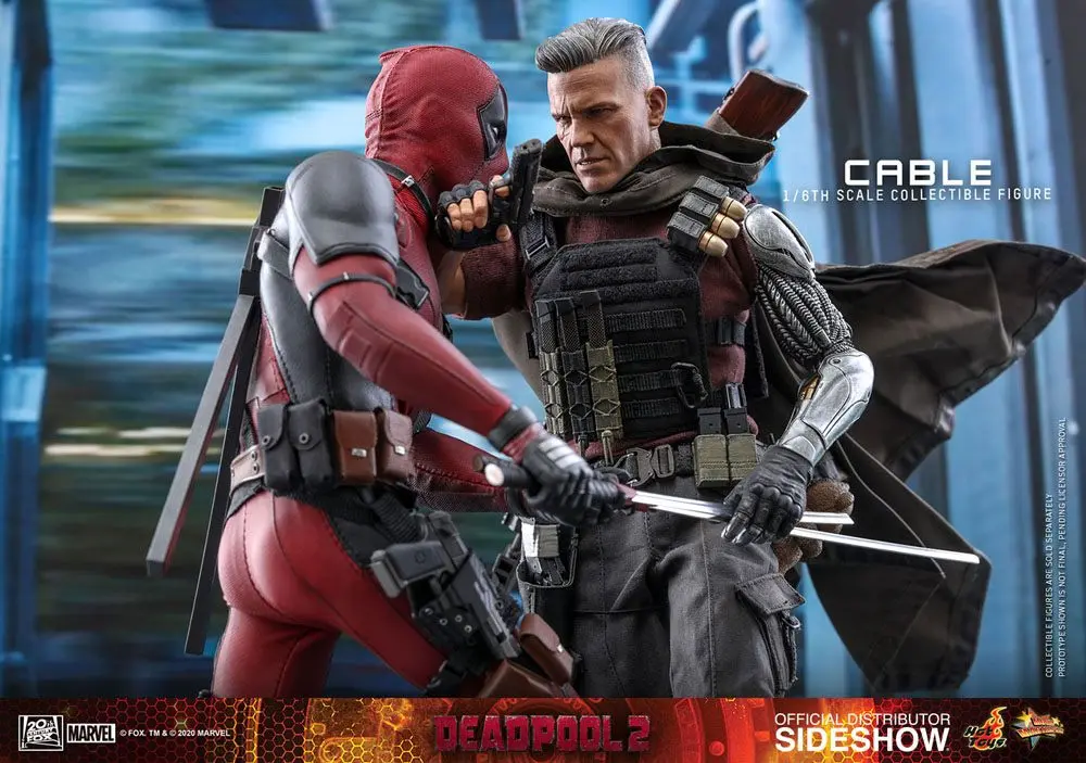 Deadpool 2 Movie Masterpiece akční figurka 1/6 Cable 30 cm fotografii produktu