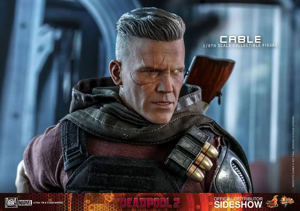 Deadpool 2 Movie Masterpiece akční figurka 1/6 Cable 30 cm fotografii produktu