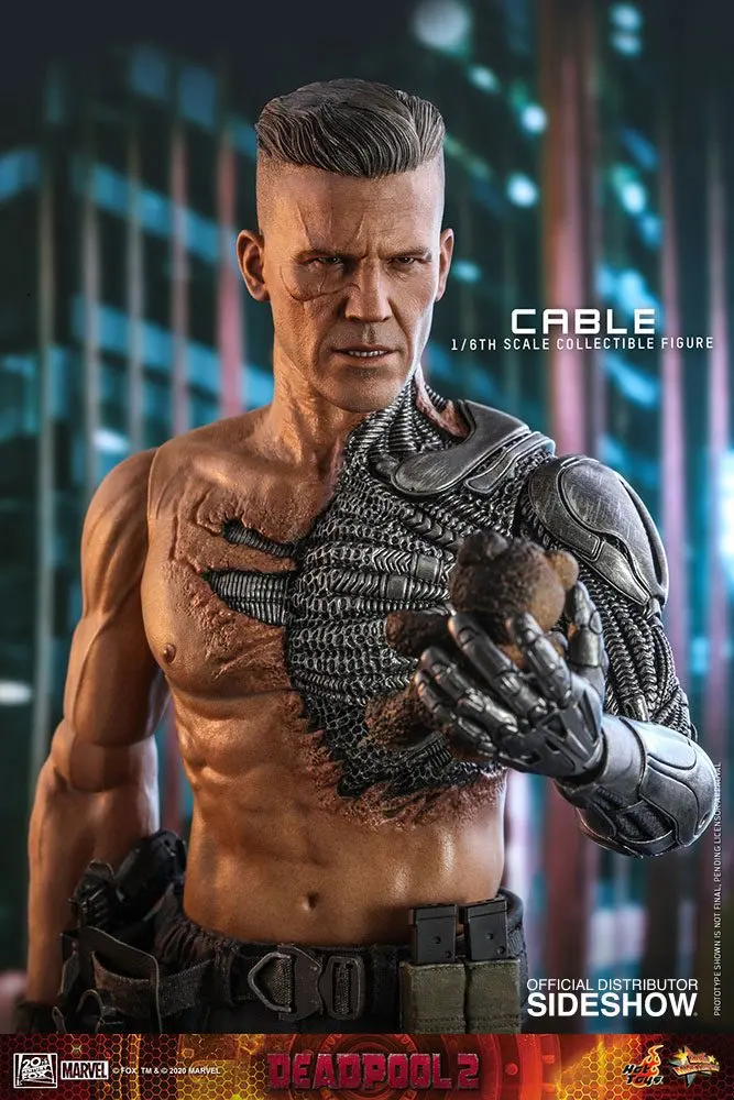 Deadpool 2 Movie Masterpiece akční figurka 1/6 Cable 30 cm fotografii produktu