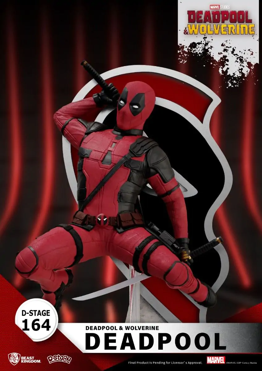 Deadpool 3 D-Stage PVC Diorama Deadpool 16 cm fotografii produktu