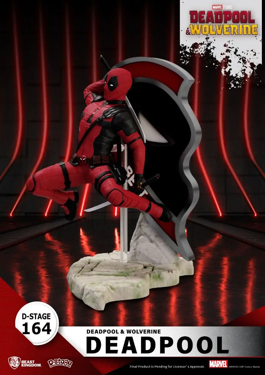 Deadpool 3 D-Stage PVC Diorama Deadpool 16 cm fotografii produktu