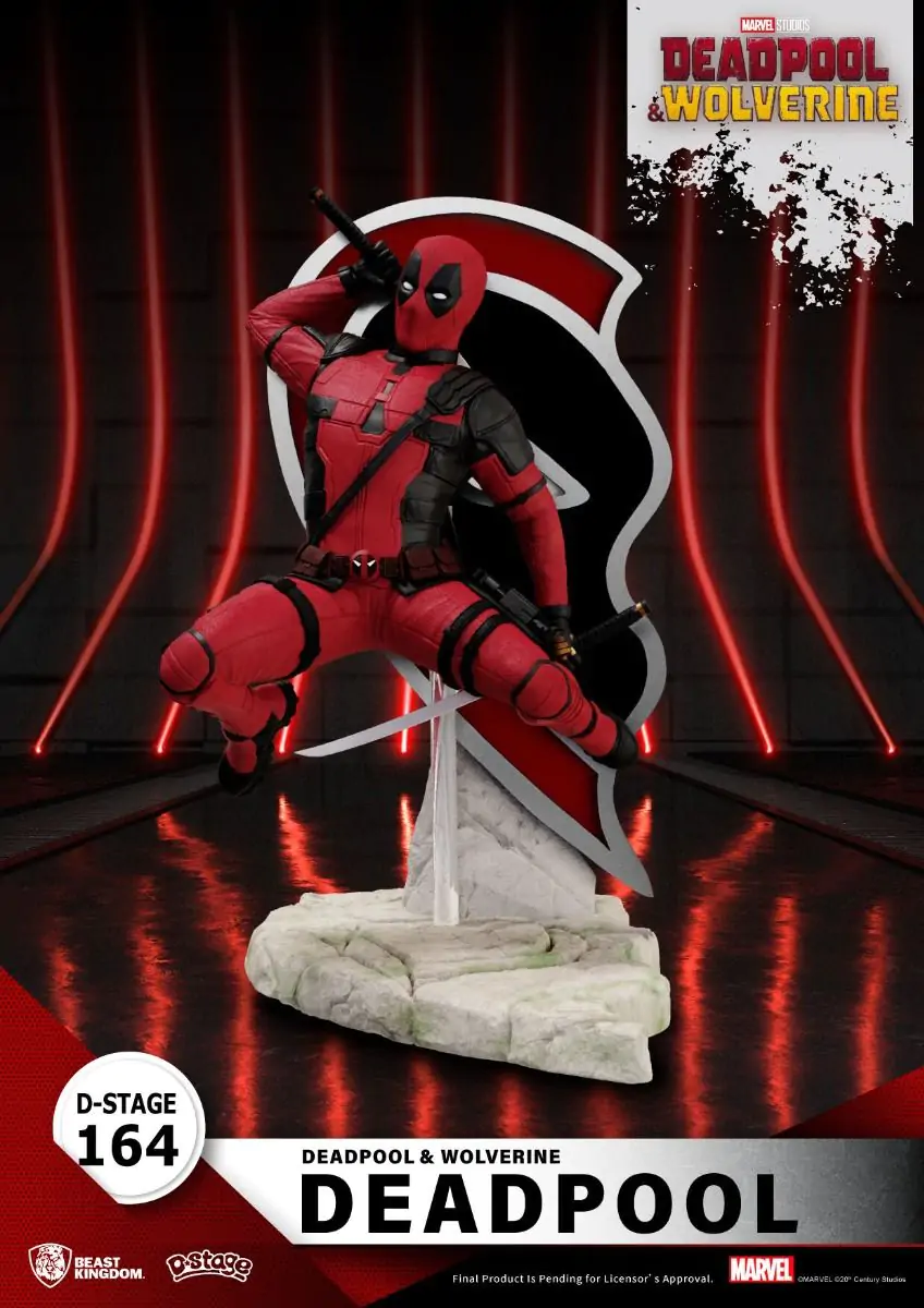 Deadpool 3 D-Stage PVC Diorama Deadpool 16 cm fotografii produktu
