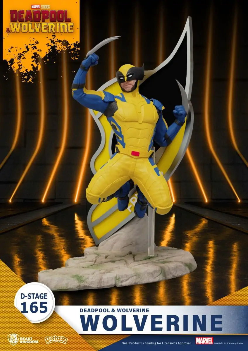 Deadpool 3 D-Stage PVC Diorama Wolverine 16 cm fotografii produktu