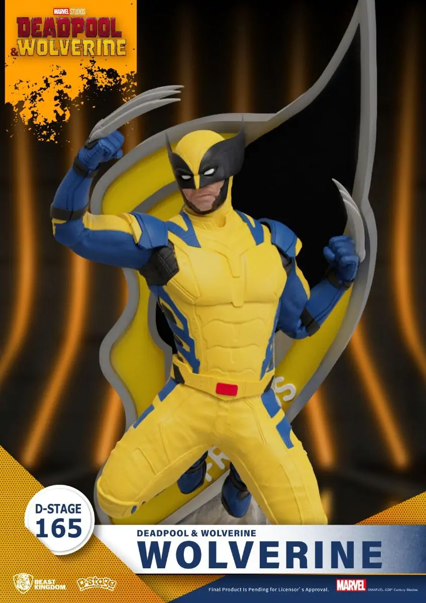 Deadpool 3 D-Stage PVC Diorama Wolverine 16 cm fotografii produktu