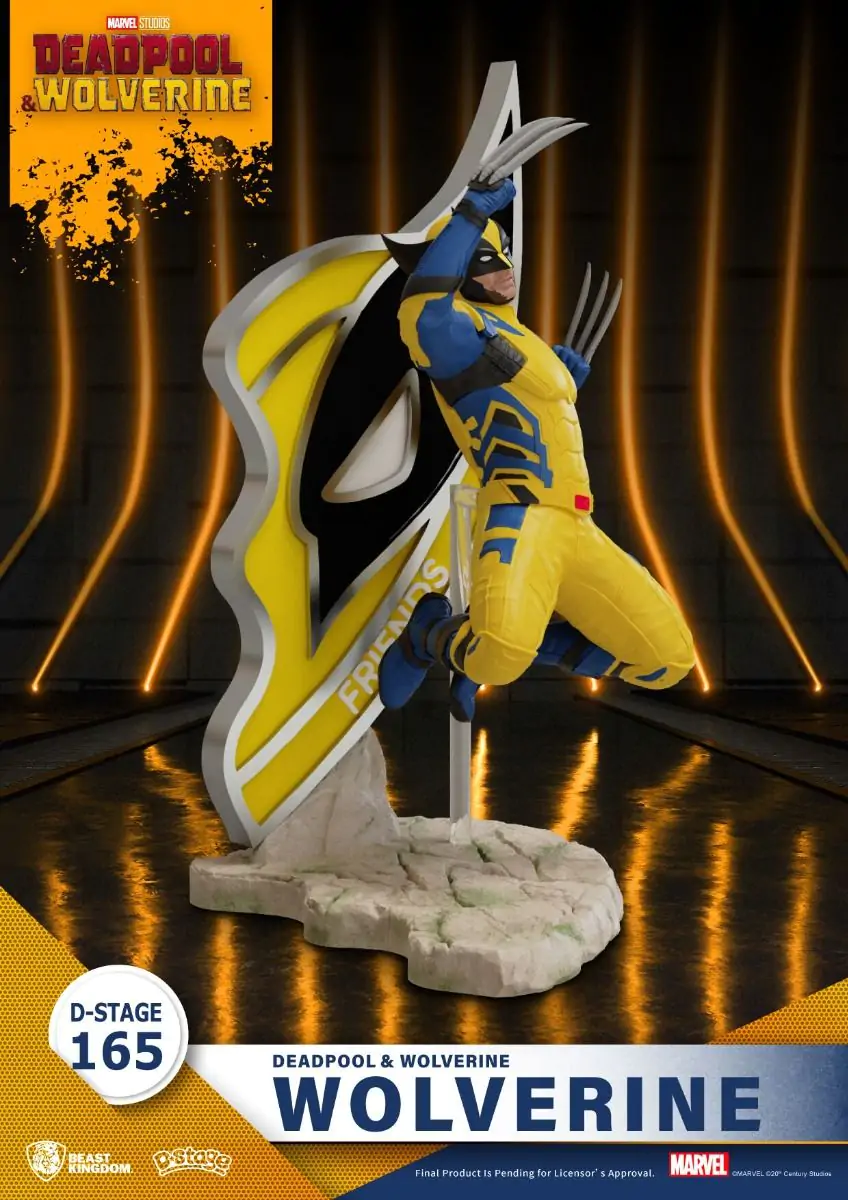 Deadpool 3 D-Stage PVC Diorama Wolverine 16 cm fotografii produktu