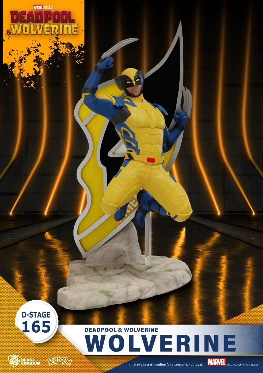 Deadpool 3 D-Stage PVC Diorama Wolverine 16 cm fotografii produktu