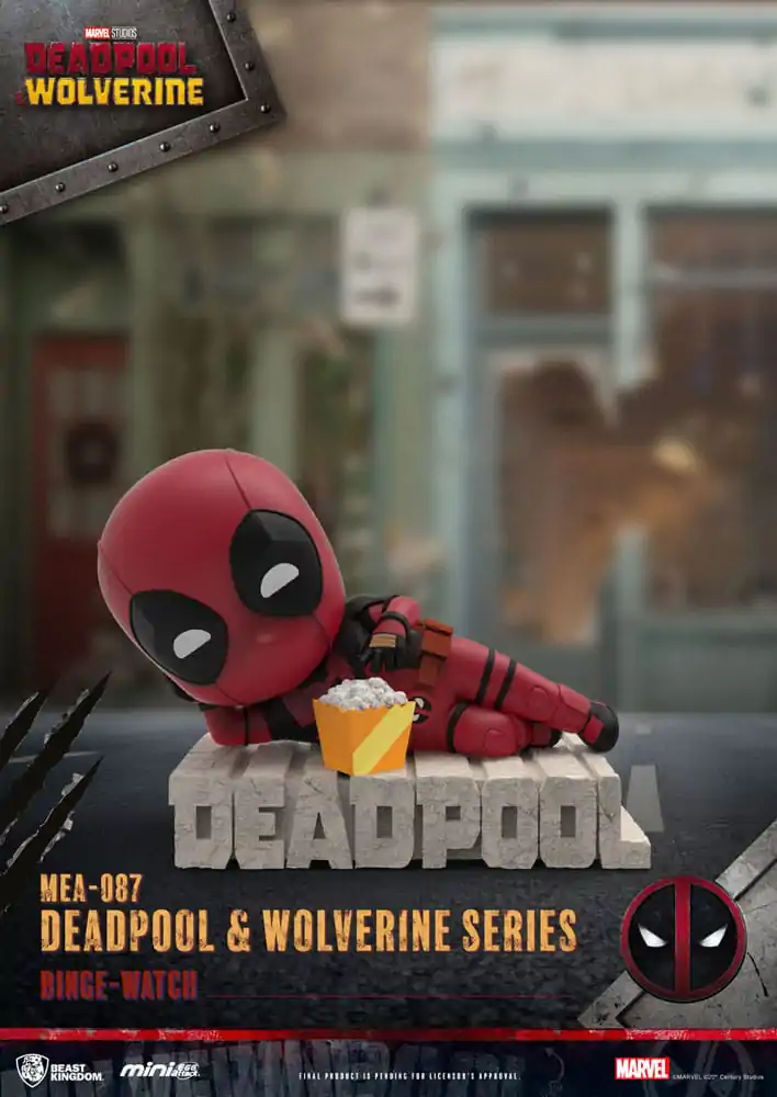 Deadpool 3 Deadpool & Wolverine Series Mini Egg Attack Figurky Sada 8 cm fotografii produktu