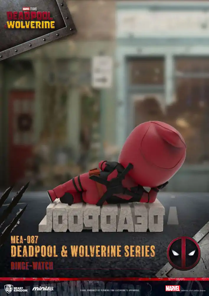 Deadpool 3 Deadpool & Wolverine Series Mini Egg Attack Figurky Sada 8 cm fotografii produktu