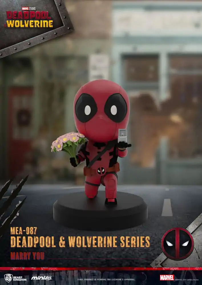 Deadpool 3 Deadpool & Wolverine Series Mini Egg Attack Figurky Sada 8 cm fotografii produktu