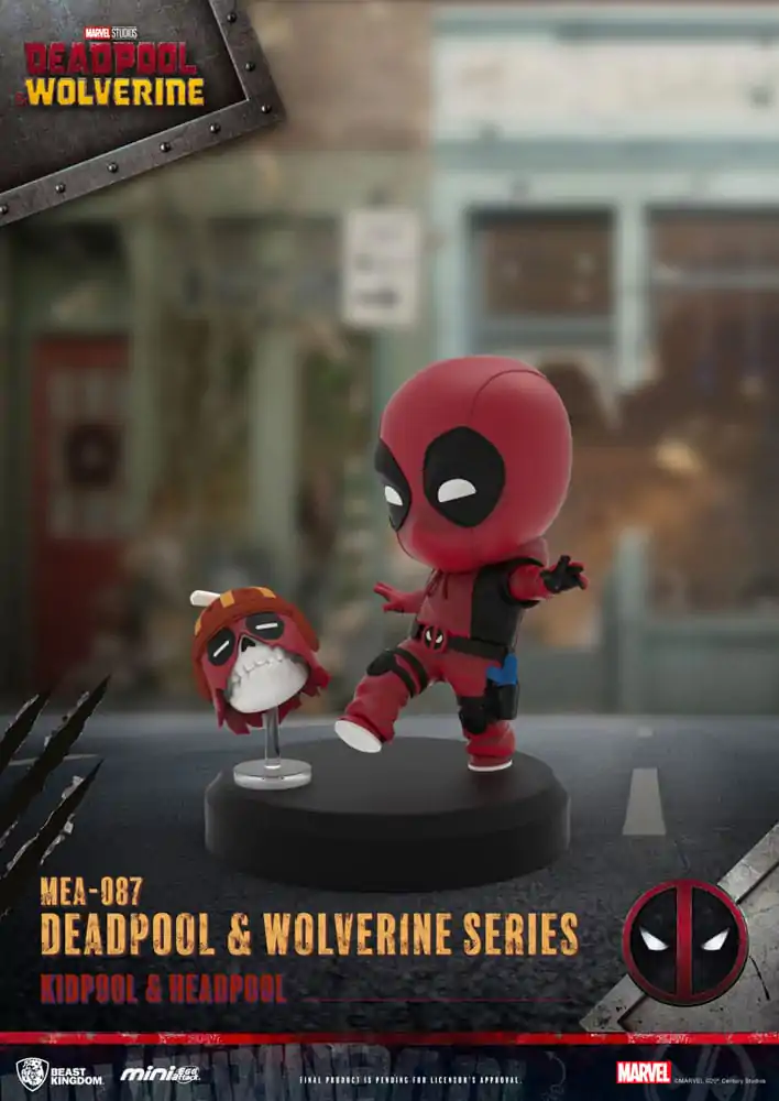 Deadpool 3 Deadpool & Wolverine Series Mini Egg Attack Figurky Sada 8 cm fotografii produktu