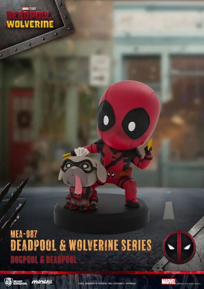 Deadpool 3 Deadpool & Wolverine Series Mini Egg Attack Figurky Sada 8 cm fotografii produktu