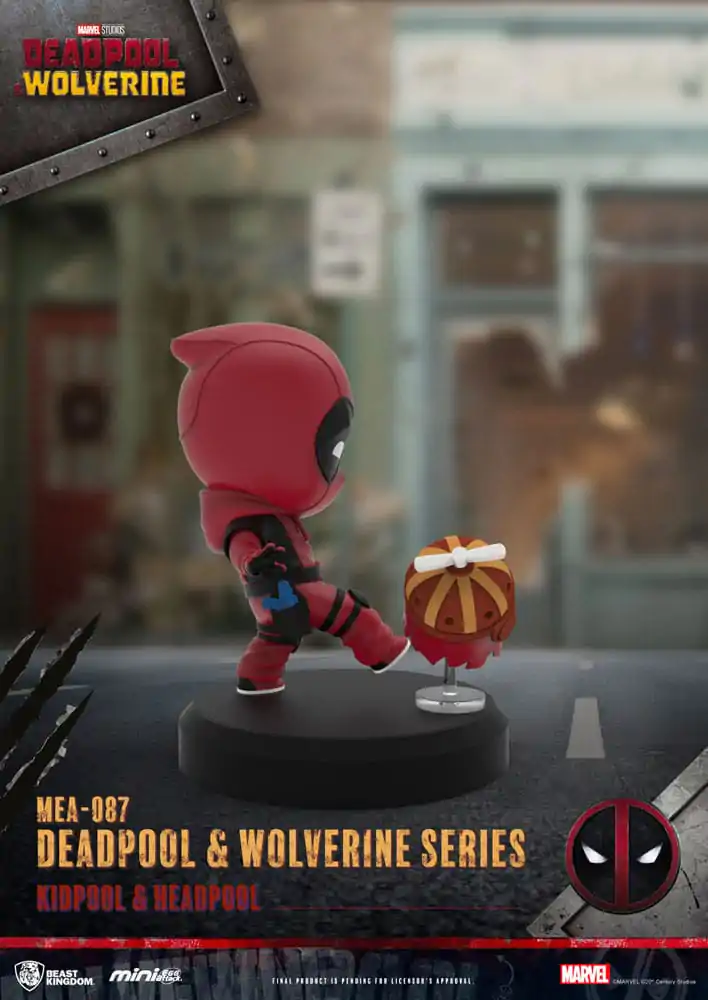 Deadpool 3 Deadpool & Wolverine Series Mini Egg Attack Figurky Sada 8 cm fotografii produktu