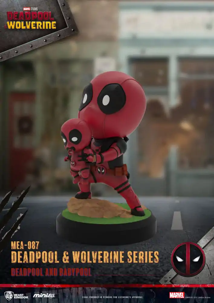 Deadpool 3 Deadpool & Wolverine Series Mini Egg Attack Figurky Sada 8 cm fotografii produktu