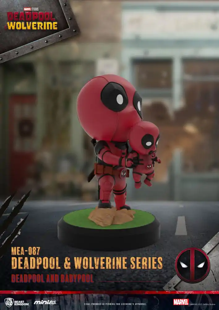 Deadpool 3 Deadpool & Wolverine Series Mini Egg Attack Figurky Sada 8 cm fotografii produktu