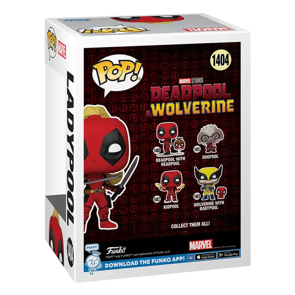 Deadpool 3 Funko POP! Marvel Vinyl Figurka Ladypool 9 cm fotografii produktu