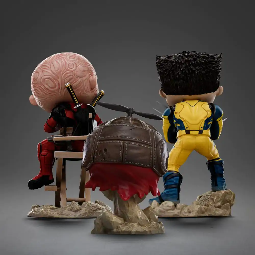 Deadpool & Wolverine Mini Co. PVC figurka Wolverine bez masky 14 cm fotografii produktu